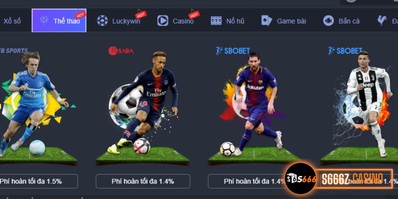 Thể Thao online S666 Casino